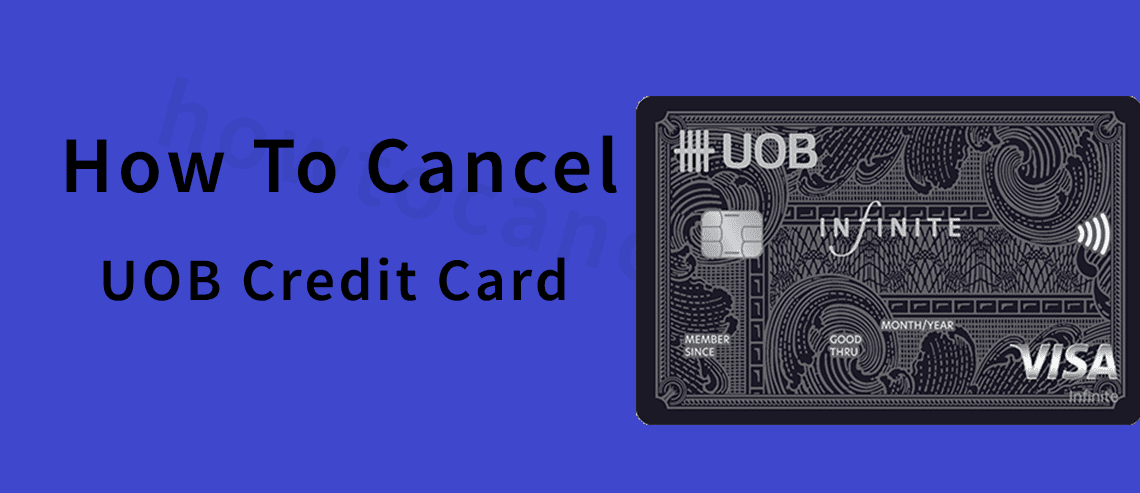 UOB Credit Card Cancel,