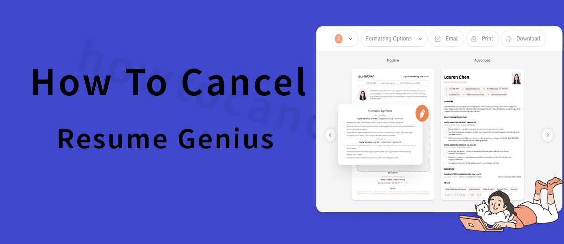Resume Genius Cancel,
