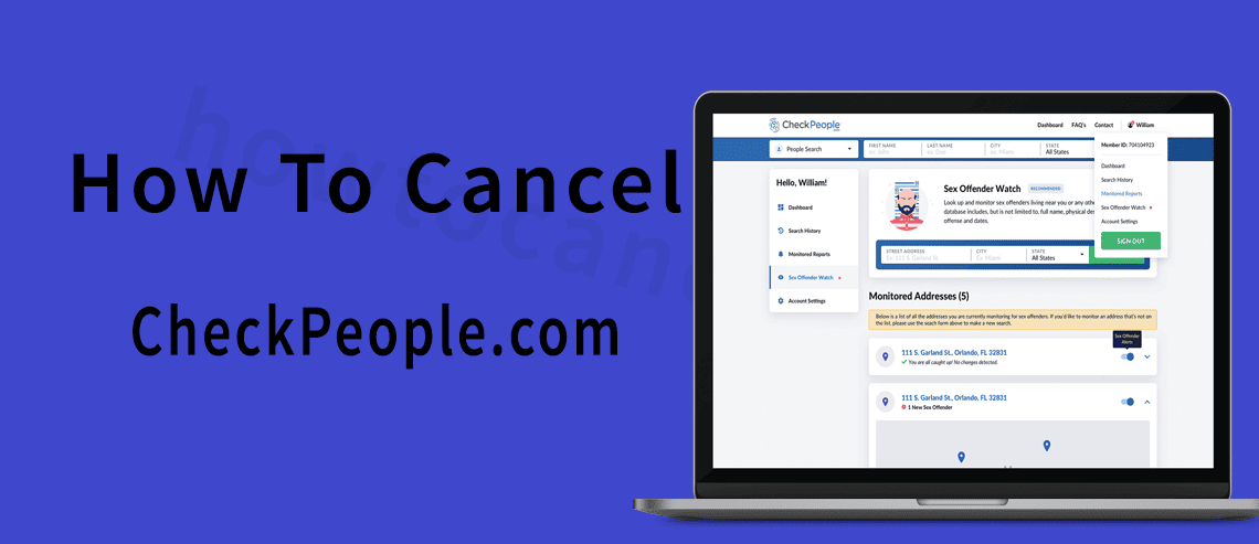 How To Cancel CheckPeople,