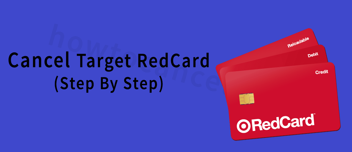 How to cancel Target RedCard,